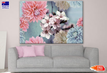Colorful Florwers Photograph Print 100% Australian Made