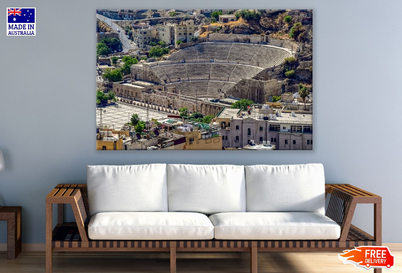 Roman Theater Jordan Photograph Print 100% Australian Made