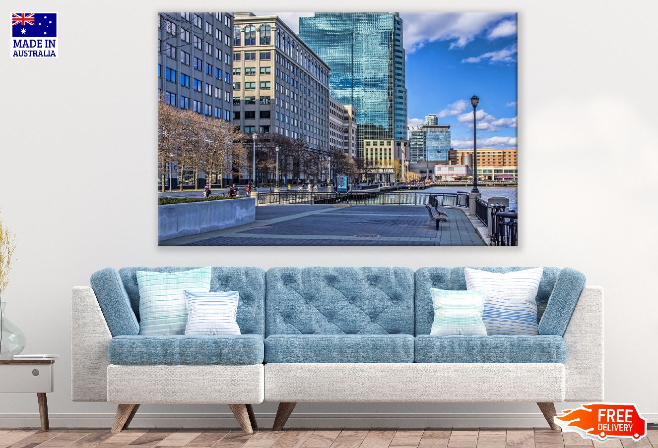 Gold Coast New Jersey View Photograph, USA Print 100% Australian Made