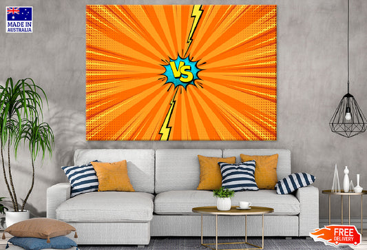 VS Colorful Abstract Illustration Print 100% Australian Made