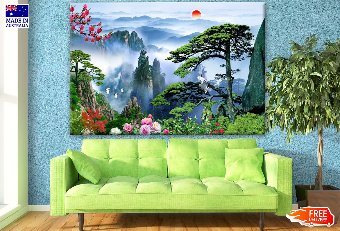 Landscape Painting Print 100% Australian Made