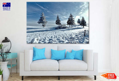 Snow Covered Trees Photograph Print 100% Australian Made