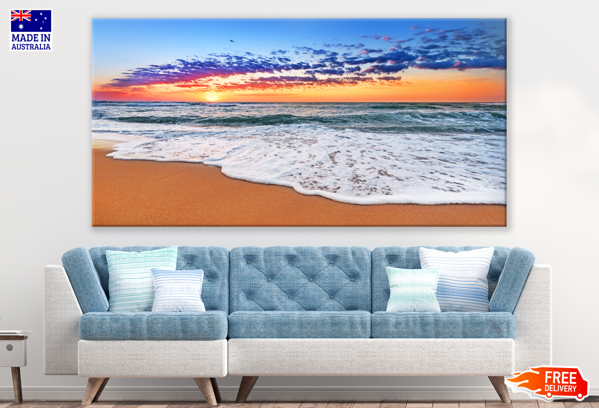 Beach Sunset View Photograph Print 100% Australian Made