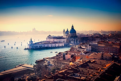 Venice City Aerial View Photograph Print 100% Australian Made