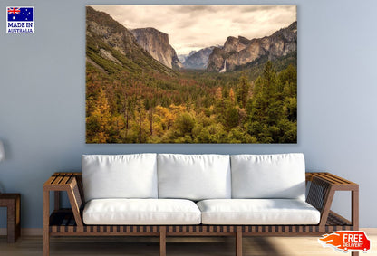 Yosemite National Park Sunset Photograph, California Print 100% Australian Made