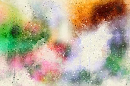 Colorful Abstract Design Print 100% Australian Made