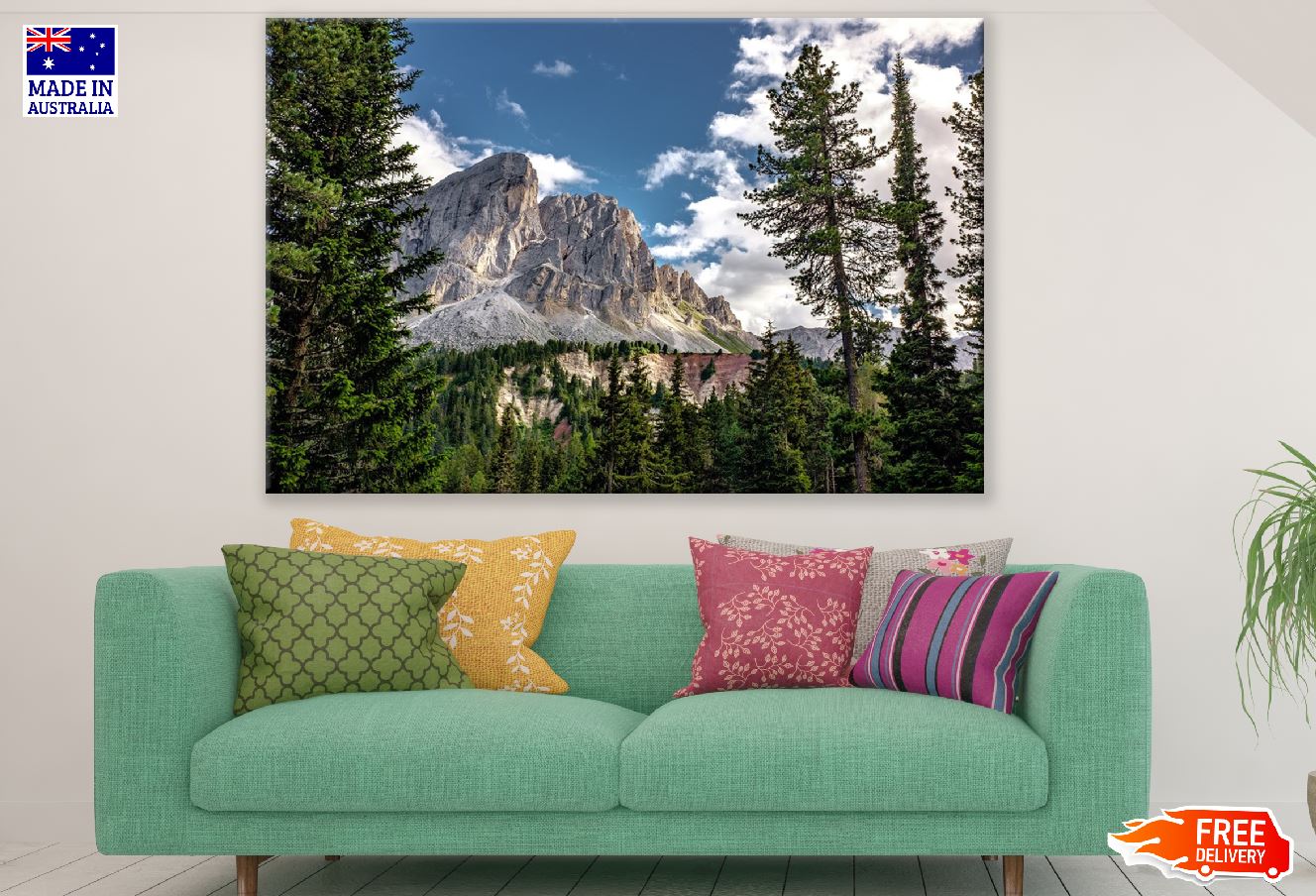 Yosemite National Park in Autumn, California, USA Print 100% Australian Made