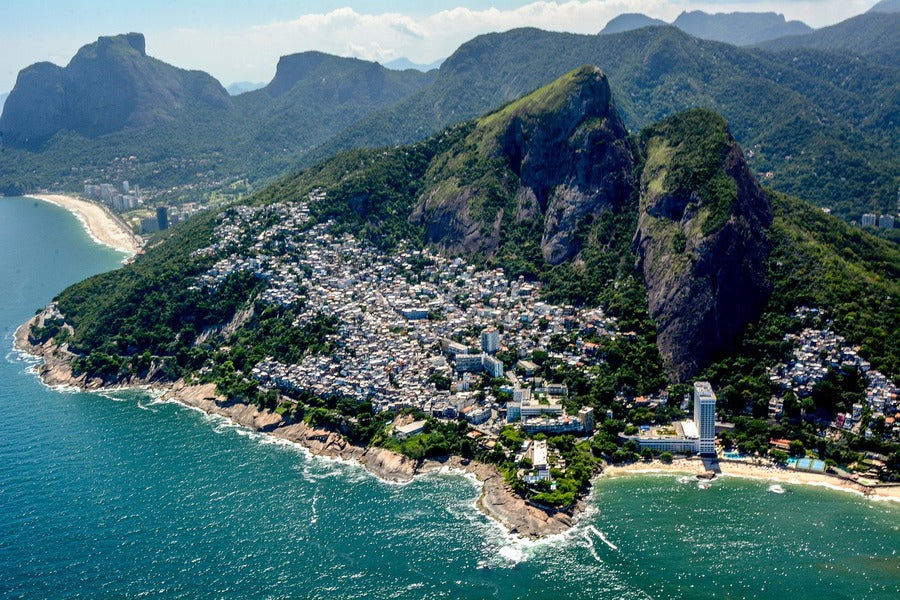 Brazil Rio City Landscape Photograph Print 100% Australian Made