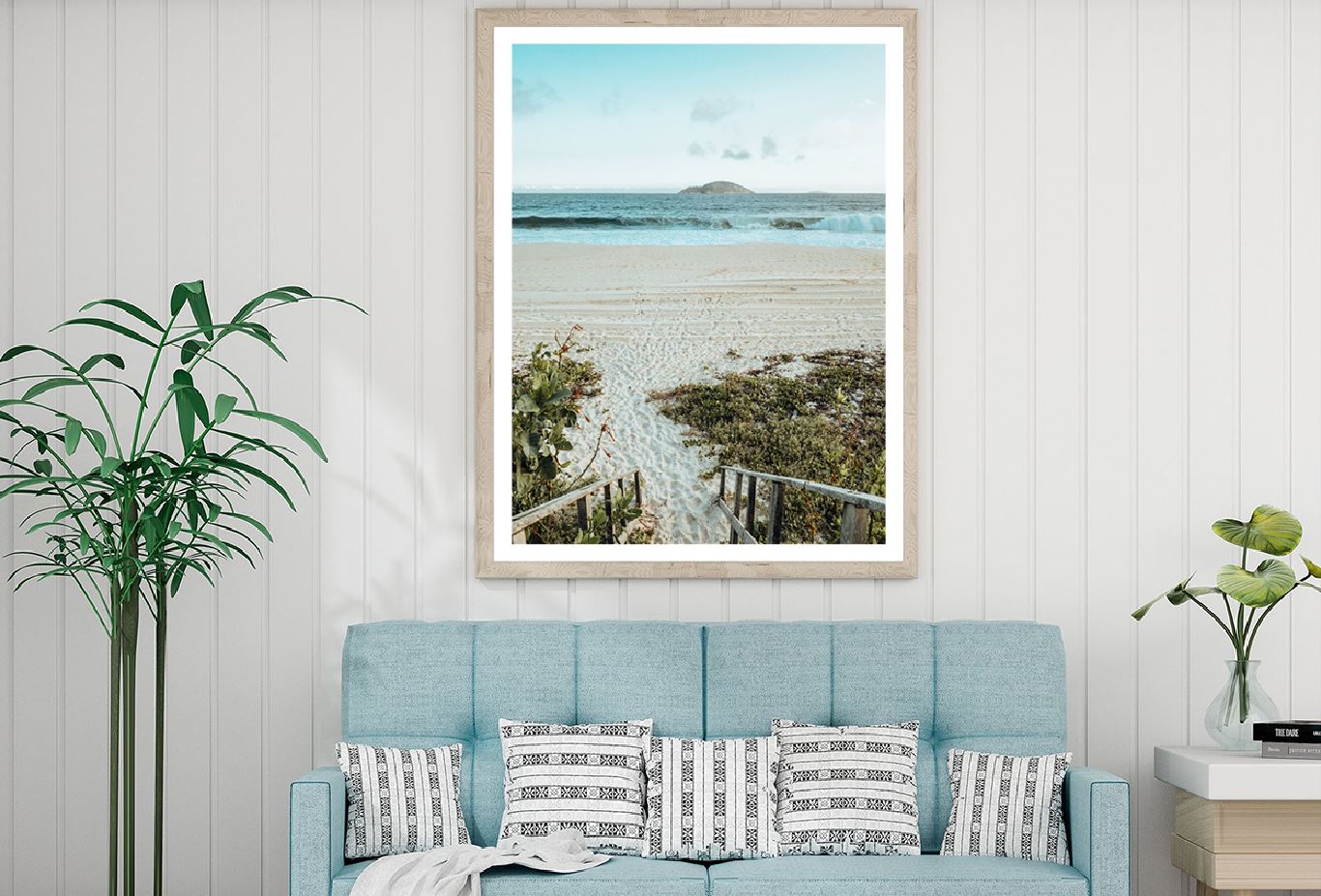 Rio de Janeiro Beach Waves View Photograph Home Decor Premium Quality Poster Print Choose Your Sizes