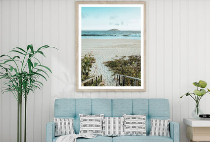 Rio de Janeiro Beach Waves View Photograph Home Decor Premium Quality Poster Print Choose Your Sizes