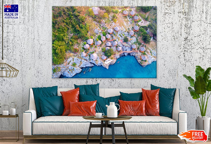 Cottage si Chang Island Aerial View Photograph Print 100% Australian Made