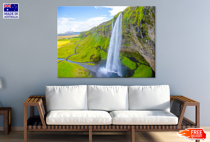 Waterfall & Nature Forest View Print 100% Australian Made