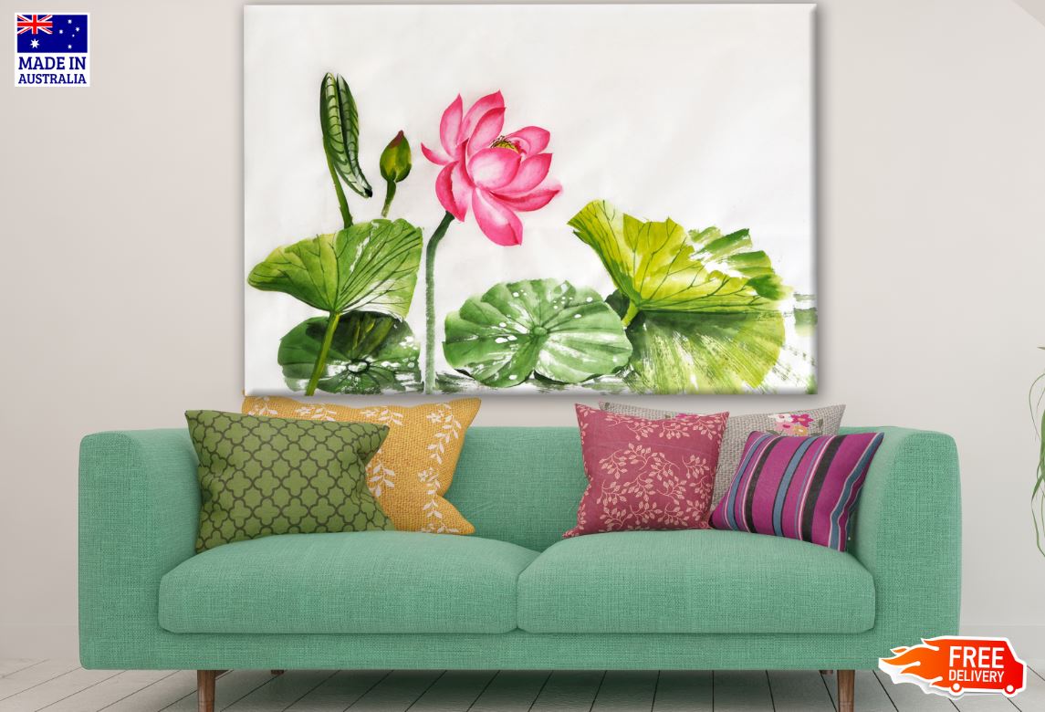 Stunning Flower Watercolor Painting Print 100% Australian Made