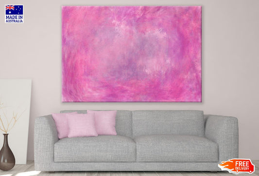 Pink Abstract Design Print 100% Australian Made