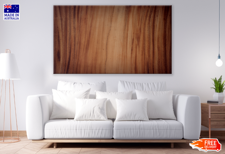 Brown Abstract Design Print 100% Australian Made