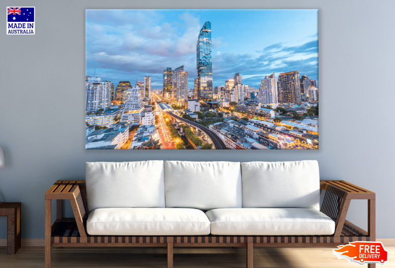 Bangkok City View Print 100% Australian Made