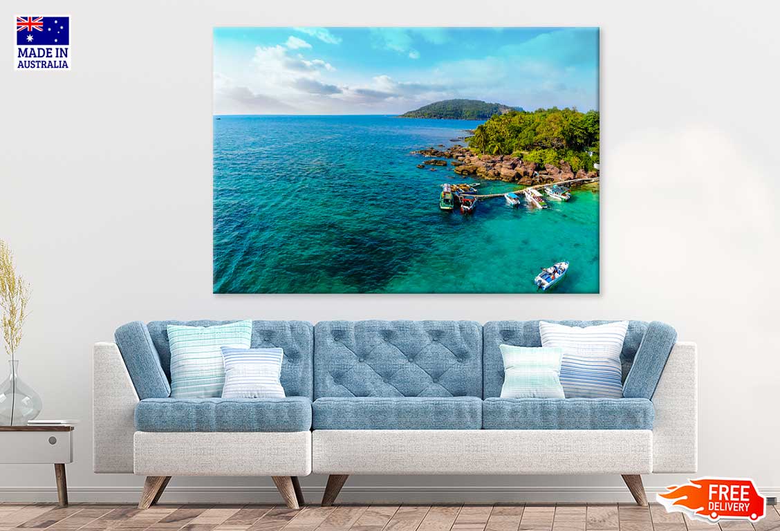 May Rut Island Aerial Phu Quoc Photograph Print 100% Australian Made