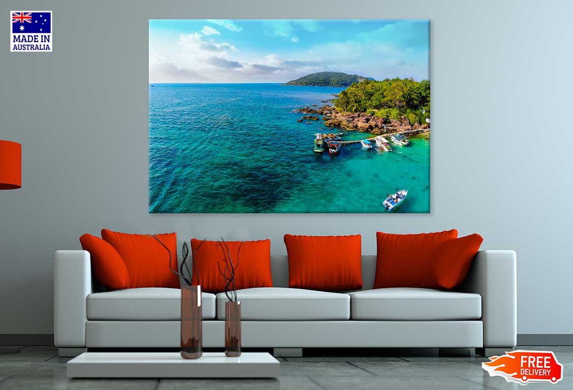 May Rut Island Aerial Phu Quoc Photograph Print 100% Australian Made