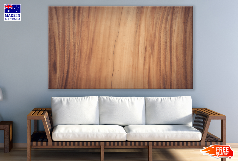 Brown Abstract Design Print 100% Australian Made