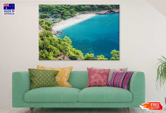 Kabak Beach Skyline View Photograph Turkey Print 100% Australian Made