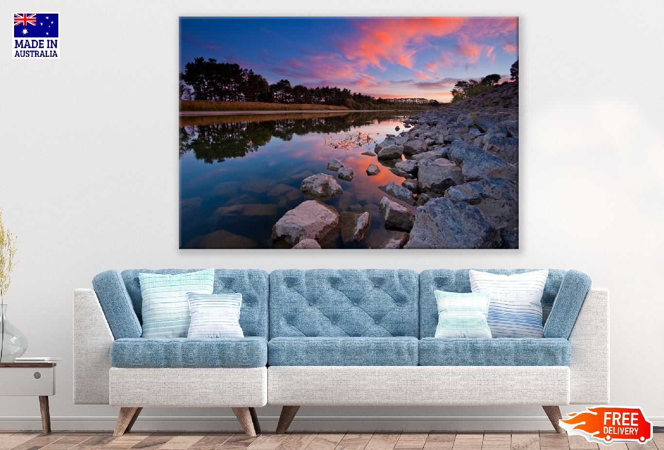 Maitai River View New Zealand Print 100% Australian Made