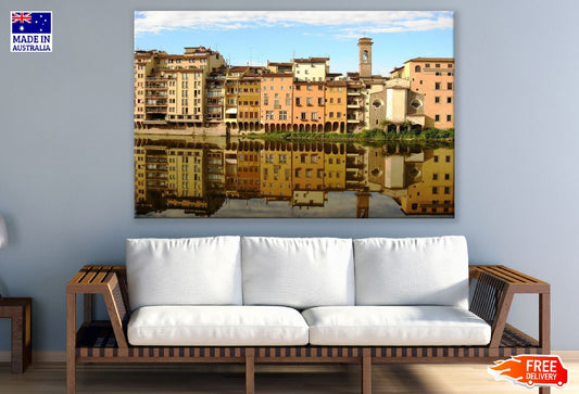 Les places de Florence City Italy Print 100% Australian Made