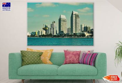 Downtown San Diego View Photograph, California USA Print 100% Australian Made