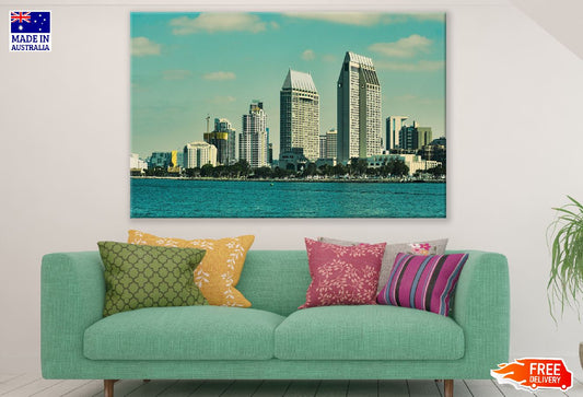 Downtown San Diego View Photograph, California USA Print 100% Australian Made