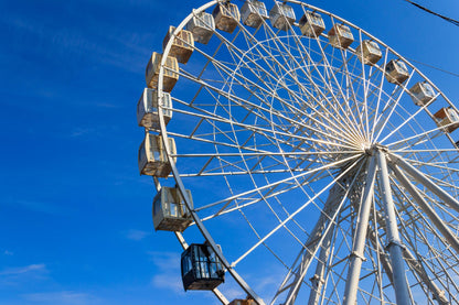 Bella Home Ferris Wheel in Kontraktova Kiev Print Canvas Ready to hang