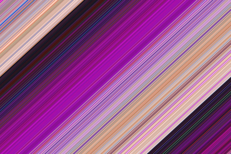 Colorful Digital Lines Abstract Design Print 100% Australian Made