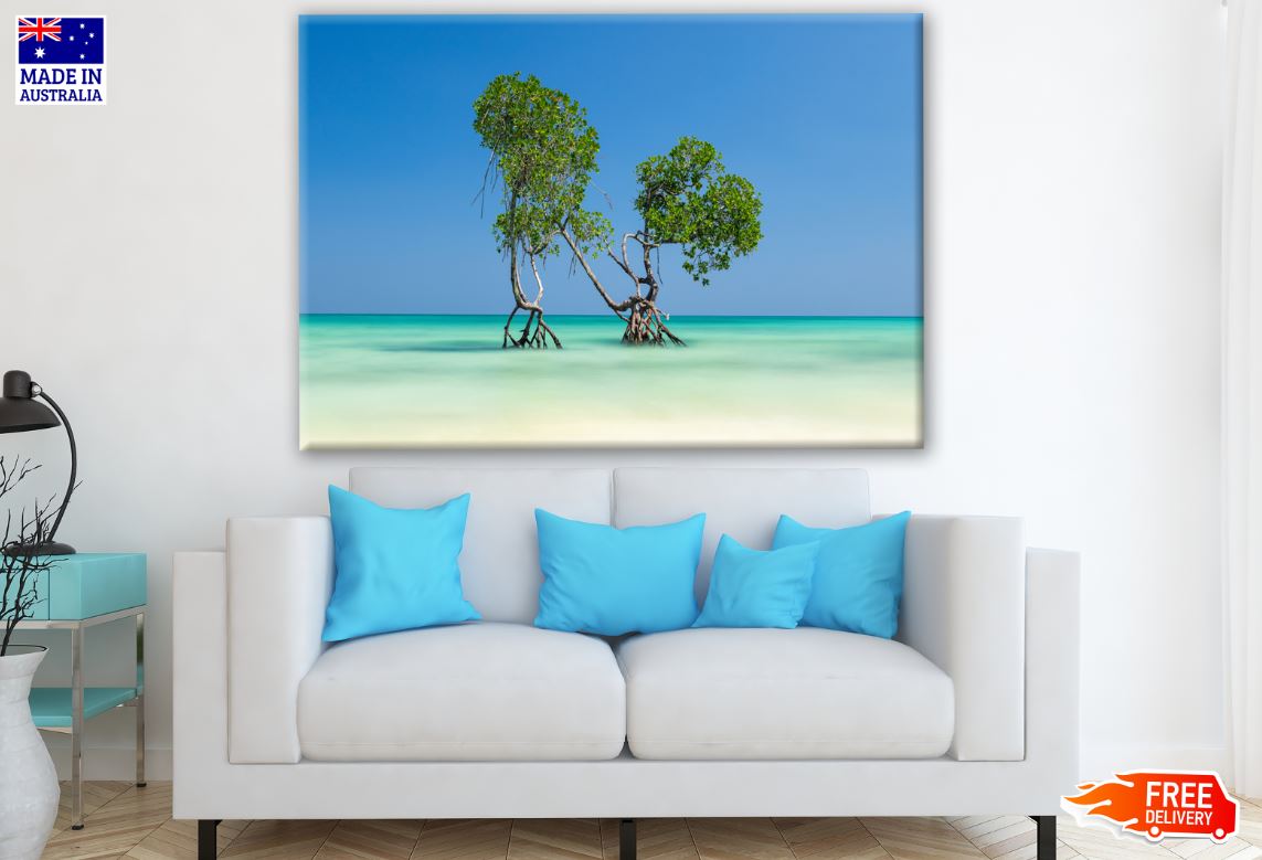 Tree in Beach Photograph Print 100% Australian Made