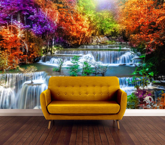 Wallpaper Murals Peel and Stick Removable Waterfall High Quality