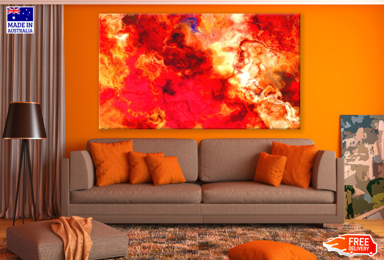 Colorful Abstract Design Print 100% Australian Made