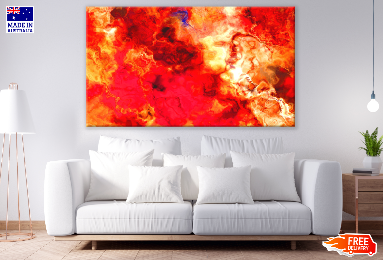 Colorful Abstract Design Print 100% Australian Made
