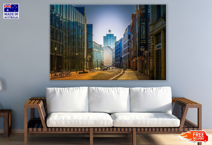 Downtown Bethesda, USA Sunset Photograph Print 100% Australian Made