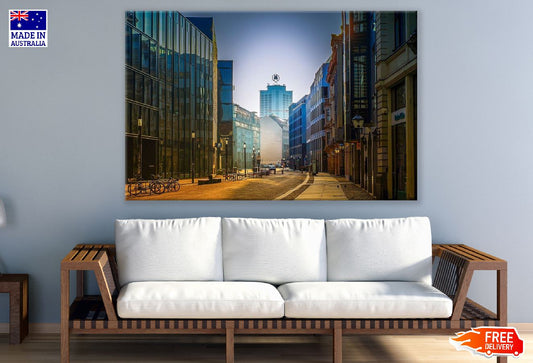 Downtown Bethesda, USA Sunset Photograph Print 100% Australian Made