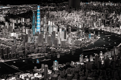 Shanghai City 3D Design, China Print 100% Australian Made