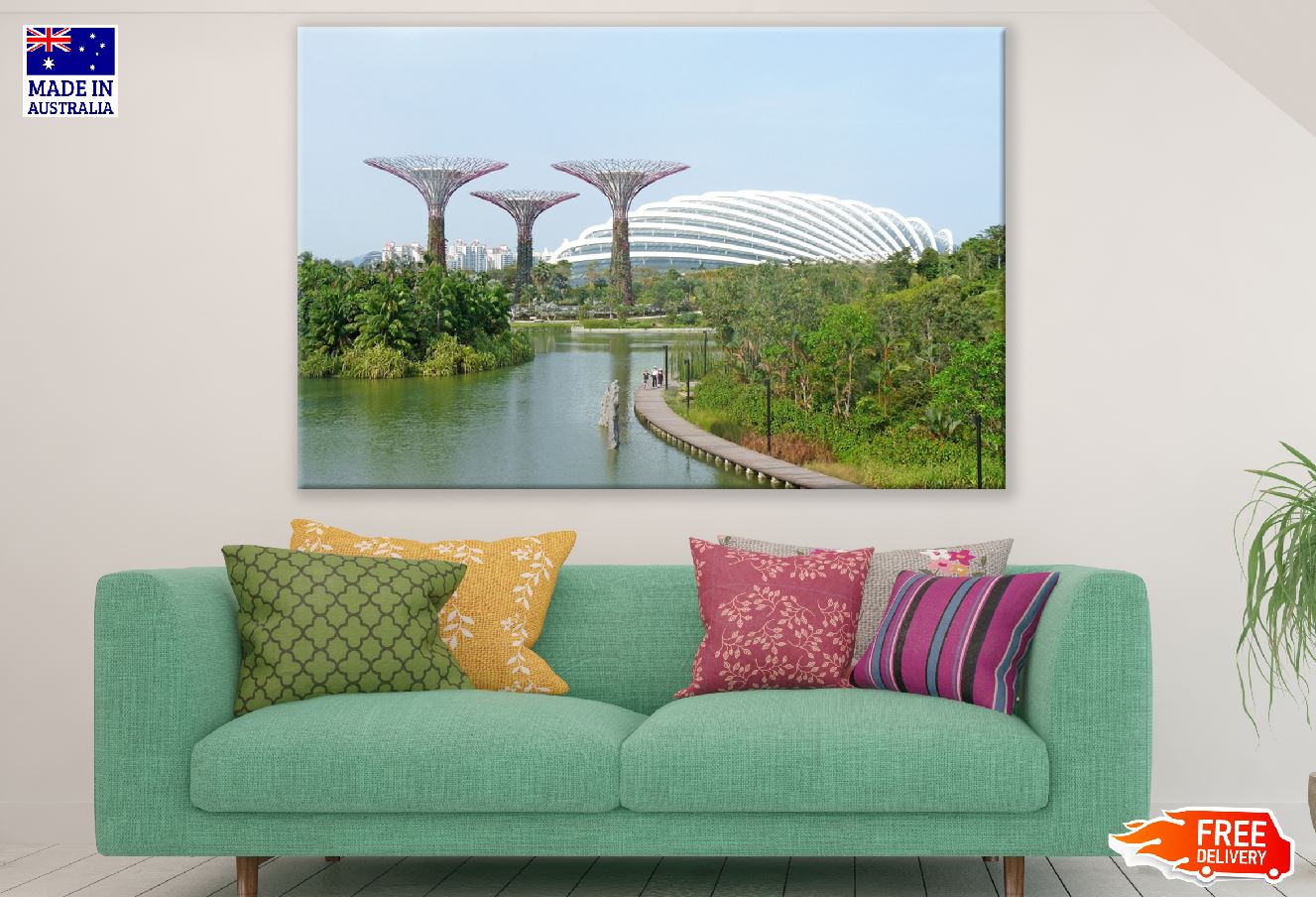 Gardens by the Bay Nature Park Photograph, Singapore Print 100% Australian Made