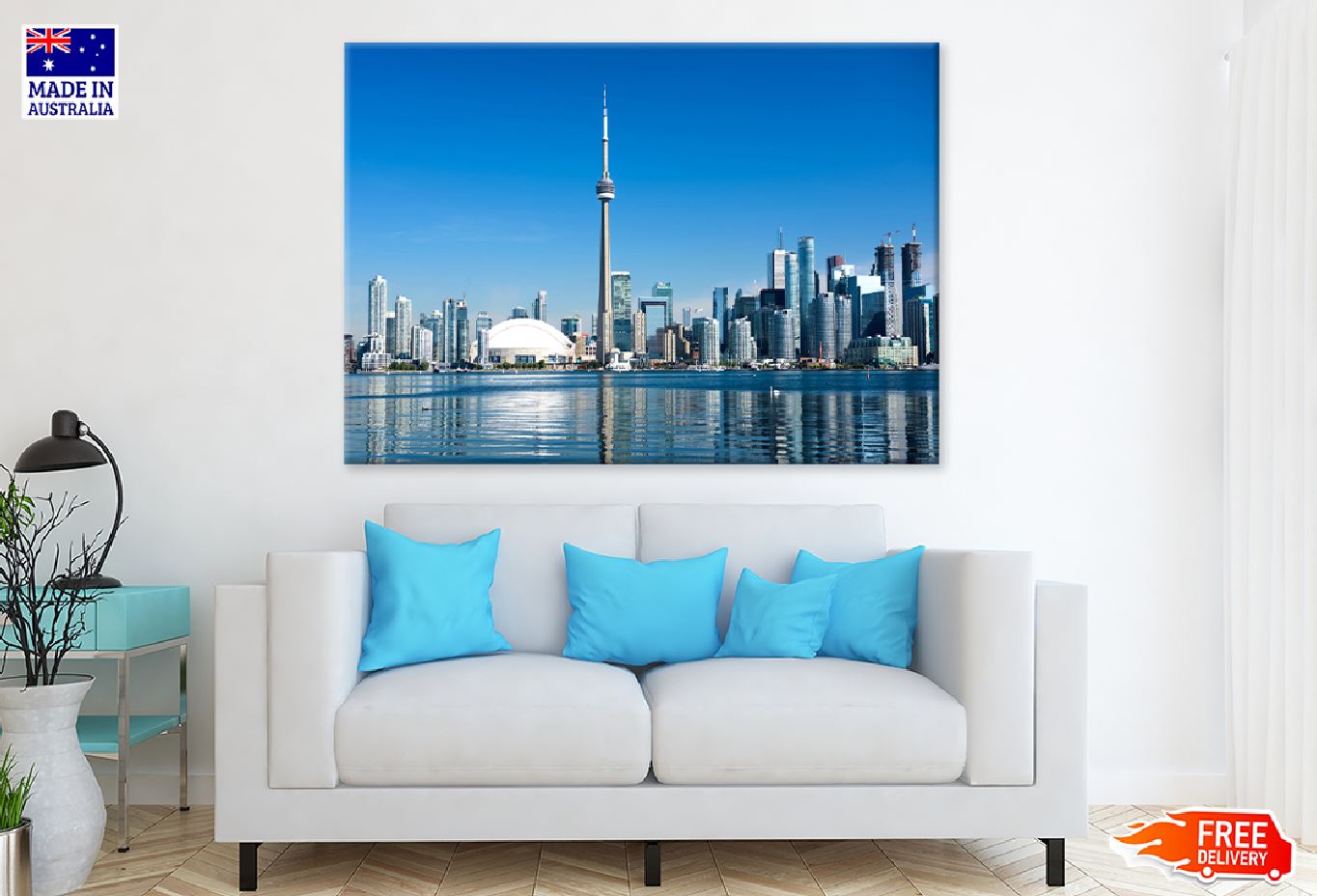 Toronto City Skyline View Photograph Canada Print 100% Australian Made