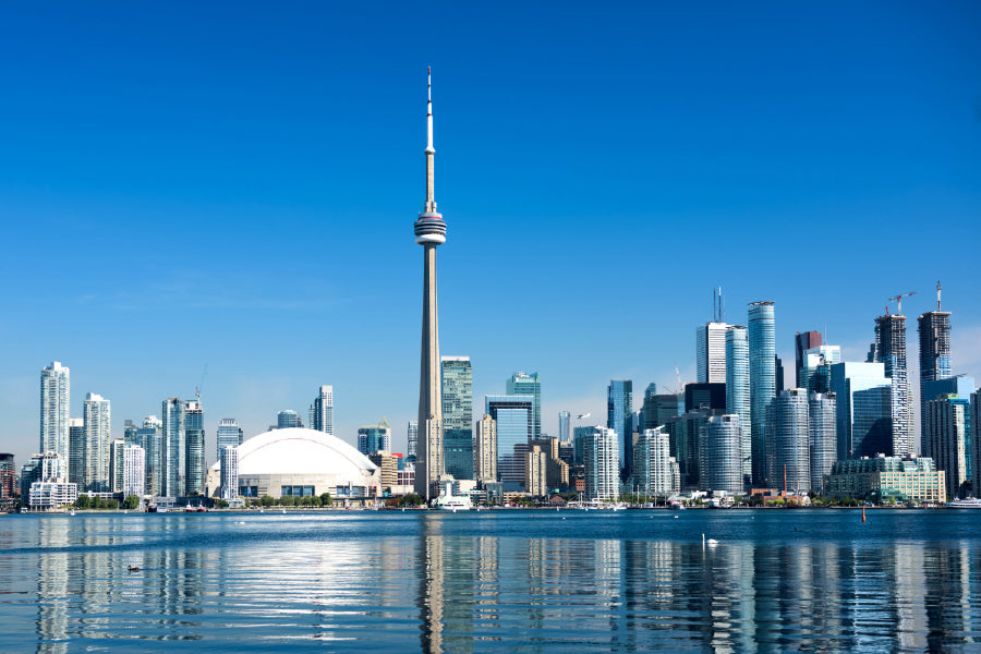 Toronto City Skyline View Photograph Canada Print 100% Australian Made