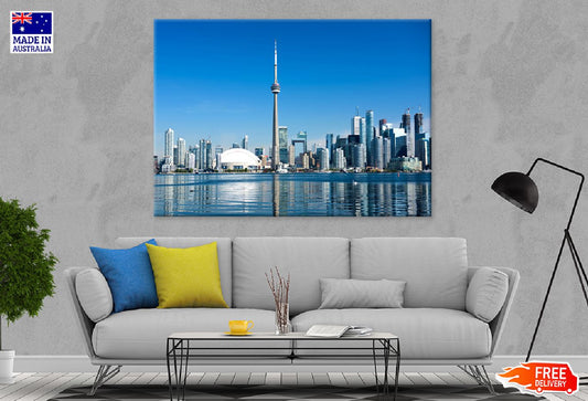 Toronto City Skyline View Photograph Canada Print 100% Australian Made