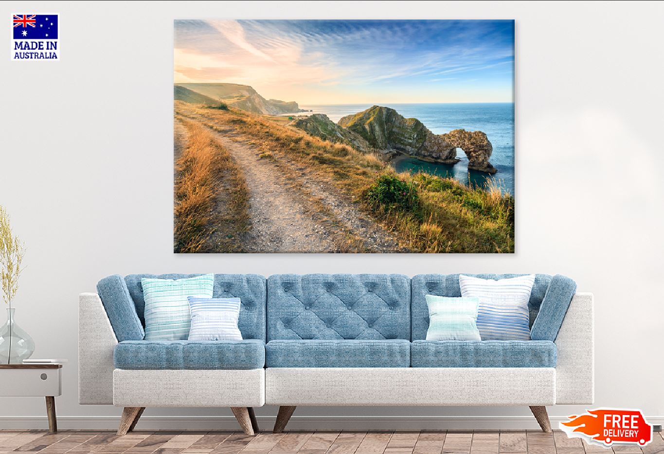 Durdle Door Dorset Beach View Photograph Print 100% Australian Made