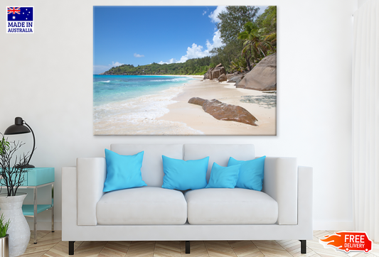 Rock Mountain & Sea View Photograph Print 100% Australian Made