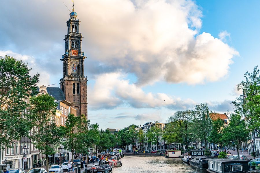 Reformed Church central Amsterdam, Netherlands Print 100% Australian Made