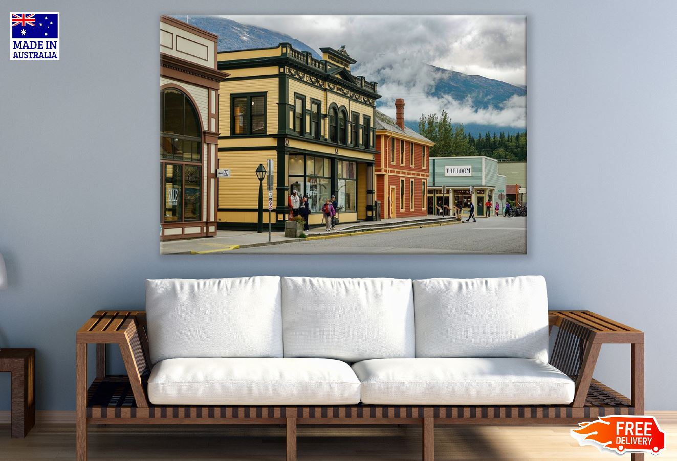 Skagway City in Alaska Photograph Print 100% Australian Made