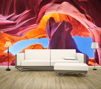 Wallpaper Murals Peel and Stick Removable Stunning Colourful Valley Photograph High Quality