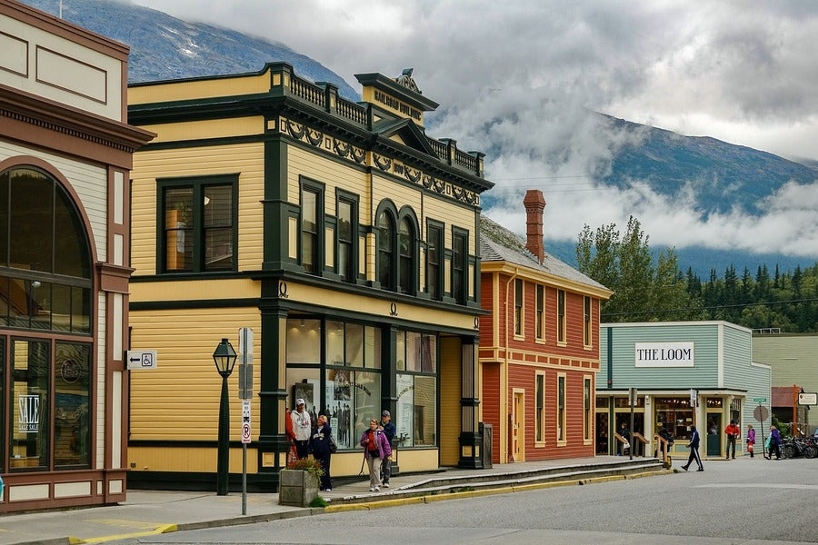 Skagway City in Alaska Photograph Print 100% Australian Made