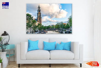 Reformed Church central Amsterdam, Netherlands Print 100% Australian Made