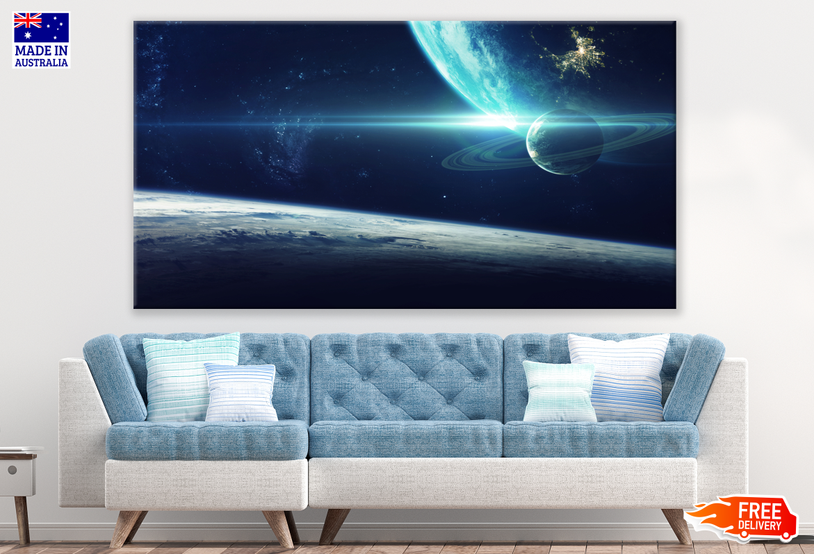 Planets Space Photograph Print 100% Australian Made