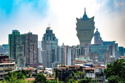 Macao Skyline View, China Print 100% Australian Made